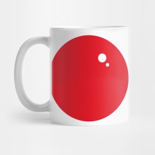 A Red Bubble Mug